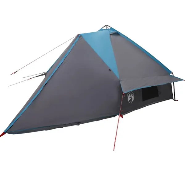 Teepee telk 8-inimesele, sinine ja hall, 490 x 410 x 210 cm – 4