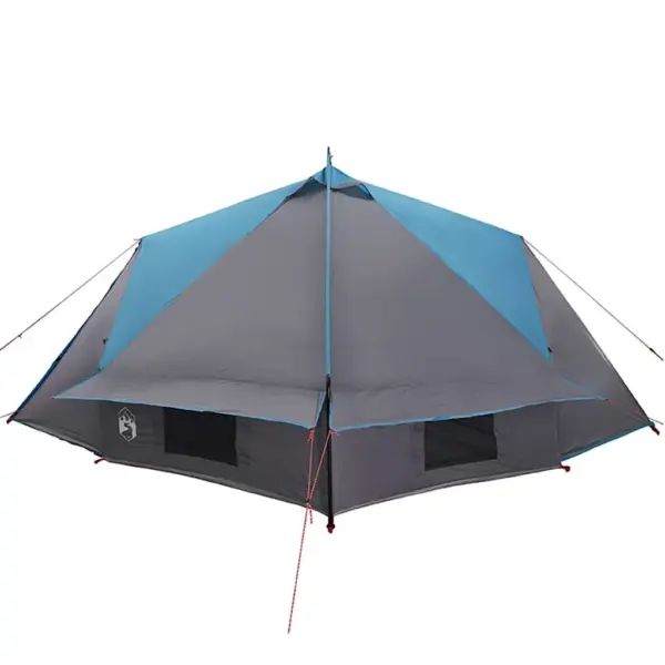 Teepee telk 8-inimesele, sinine ja hall, 490 x 410 x 210 cm – 6