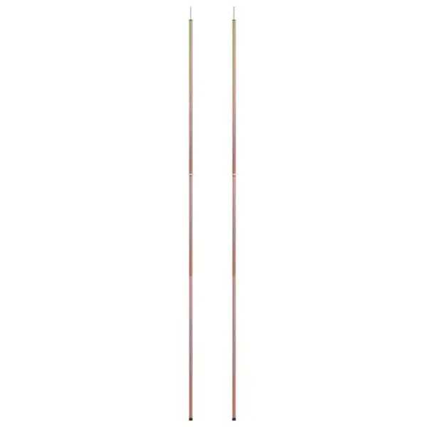 Teleskoopsed telgipostid, tsingitud teras, reguleeritav 170–255 cm, 2 tk – 4