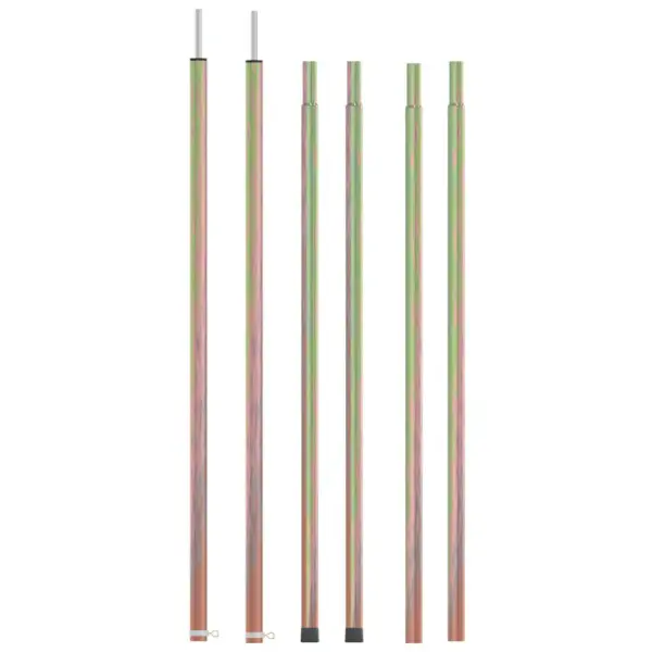 Teleskoopsed telgipostid, tsingitud teras, reguleeritav 170–255 cm, 2 tk – 5