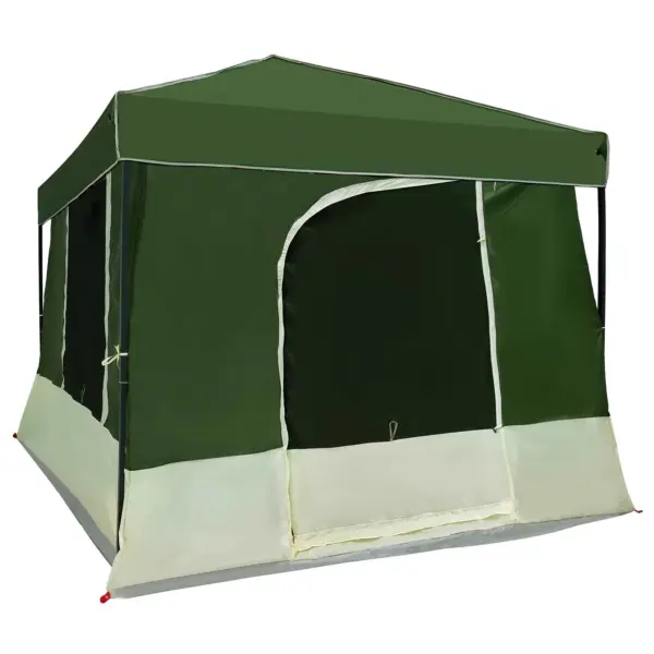 2-osaline telgikomplekt katusega, roheline, 531 x 290 x 251 cm - 9