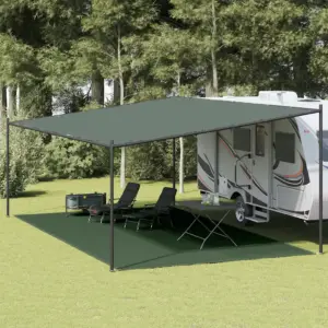 Telgimatt 400 x 800 cm, tumeroheline, HDPE, aasad nurkades