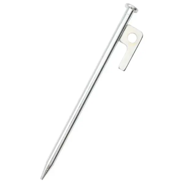 Tsingitud terasest telgivaiad 24 tk, 20 cm, 9 mm, hõbedane - 2
