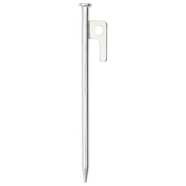 Tsingitud terasest telgivaiad 24 tk, 20 cm, 9 mm, hõbedane - 3