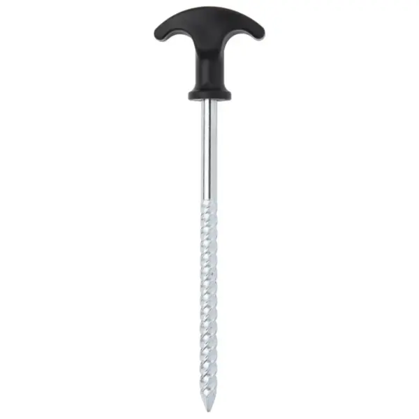 Telgivaiad T-kujulise käepidemega, 24 tk, tsingitud teras, 17 cm, Ø7 mm - 3