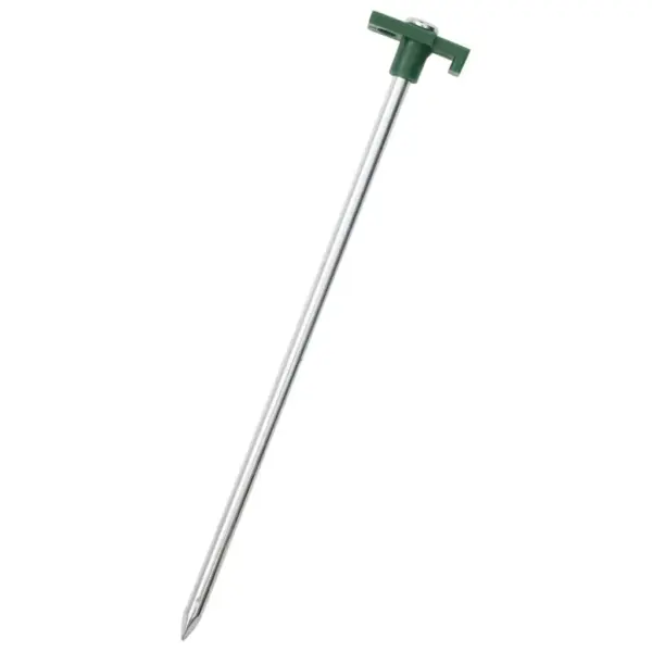 Tsingitud terasest telgivaiad konksu ja aasaga, 25 cm, 12 tk - 2