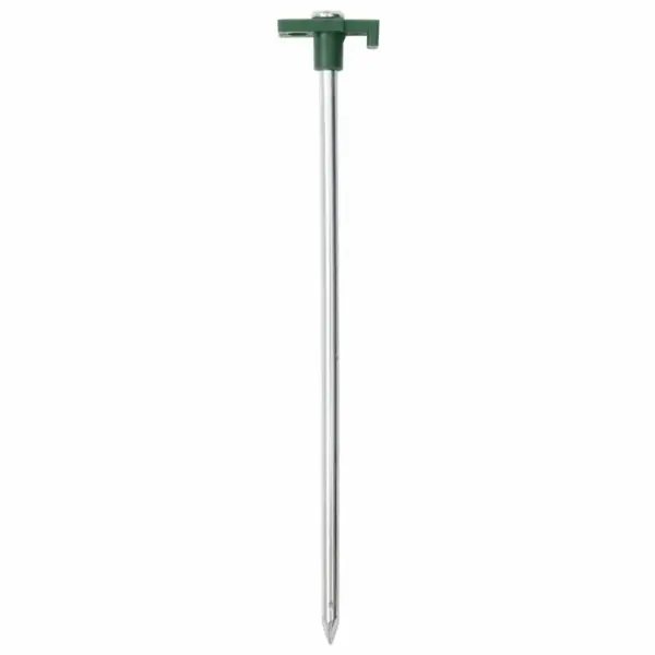 Tsingitud terasest telgivaiad konksu ja aasaga, 25 cm, 12 tk - 3