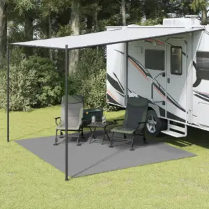 Telgivaip telgi ja haagissuvila varikatuse alla, PVC-vahtkattega, 3 x 3 m, antratsiithall