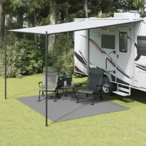 Telgivaip PVC-vahtkattega polüestervõrgust, 3 x 2,5 m, antratsiithall