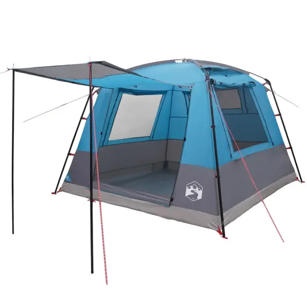 Veekindel telk 10 inimesele, sinine, 185T polüester PU-kattega, 310 x 310 x 221 cm – 2