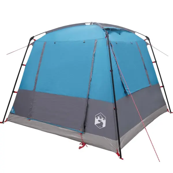 Veekindel telk 10 inimesele, sinine, 185T polüester PU-kattega, 310 x 310 x 221 cm – 4