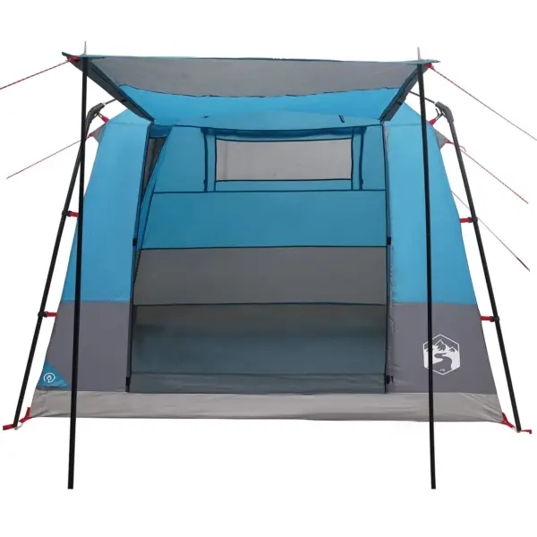 Veekindel telk 10 inimesele, sinine, 185T polüester PU-kattega, 310 x 310 x 221 cm – 5