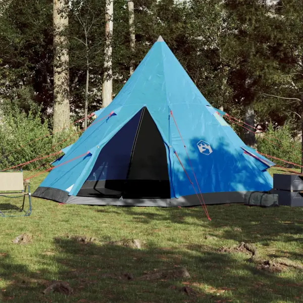 Sinine veekindel tipi matkatelk 4 inimesele, 367 x 367 x 259 cm – 3