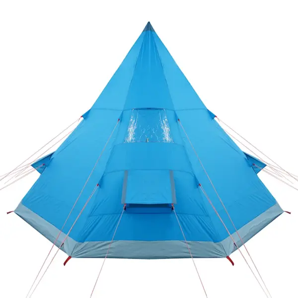 Sinine veekindel tipi matkatelk 4 inimesele, 367 x 367 x 259 cm – 8