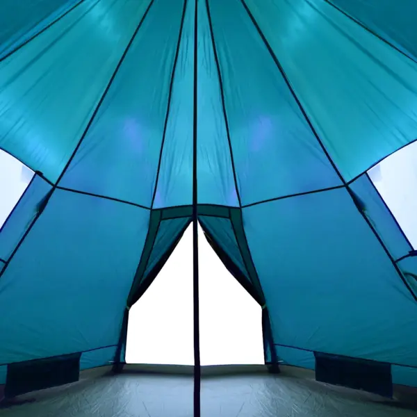 Sinine veekindel tipi matkatelk 4 inimesele, 367 x 367 x 259 cm – 9