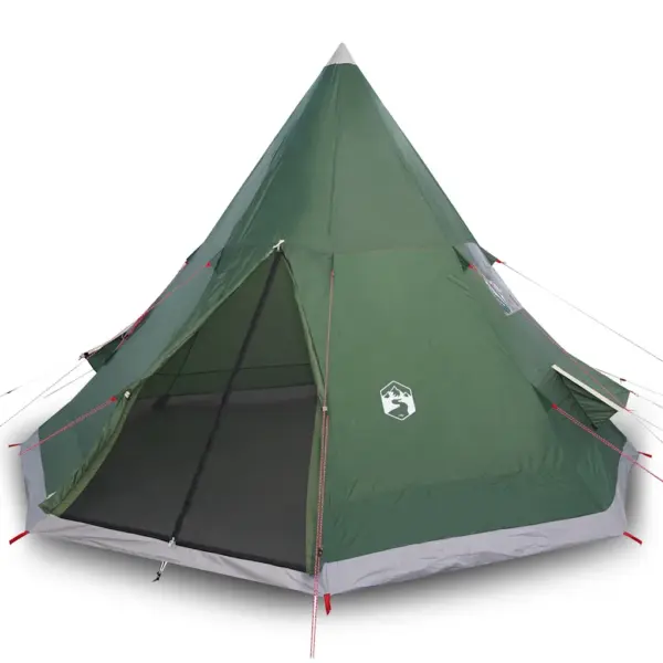 Veekindel tipi-matkatelk 4 inimesele, roheline, 367 x 367 x 259 cm – 2
