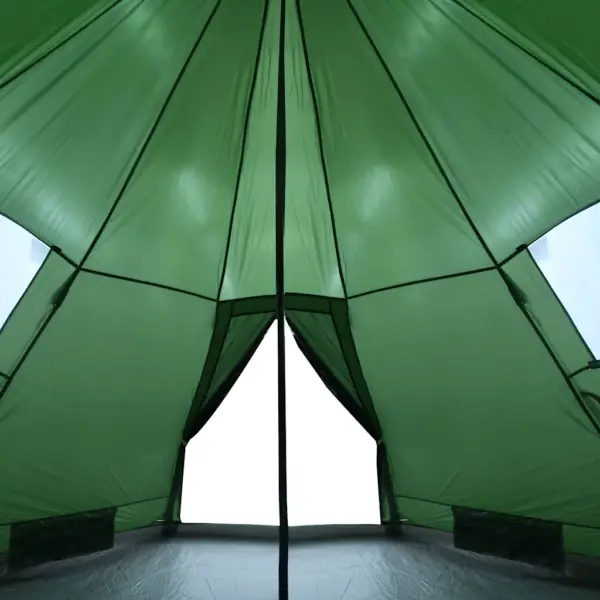 Veekindel tipi-matkatelk 4 inimesele, roheline, 367 x 367 x 259 cm – 9