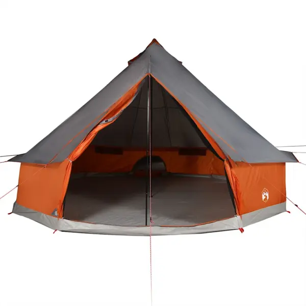 Veekindel tipi peretelk 10 inimesele, hall ja oranž, 500 x 300 x 300 cm – 7