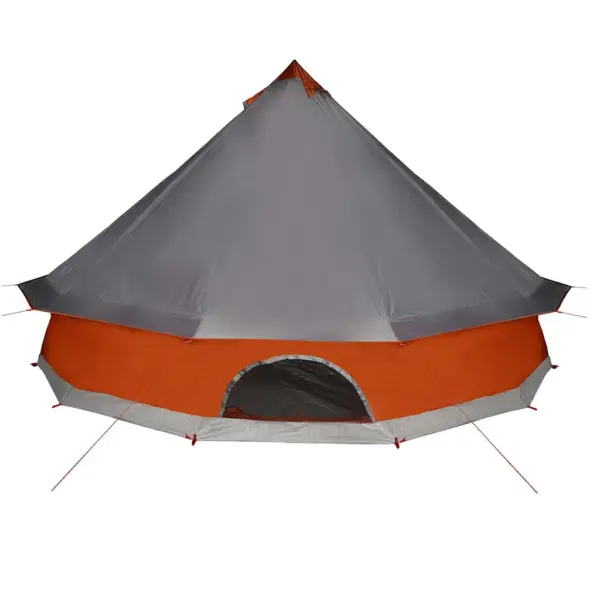 Veekindel tipi peretelk 10 inimesele, hall ja oranž, 500 x 300 x 300 cm – 10