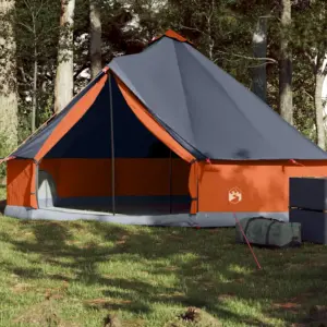 Veekindel tipi peretelk 6 inimesele, hall ja oranž, 305 x 305 x 200 cm