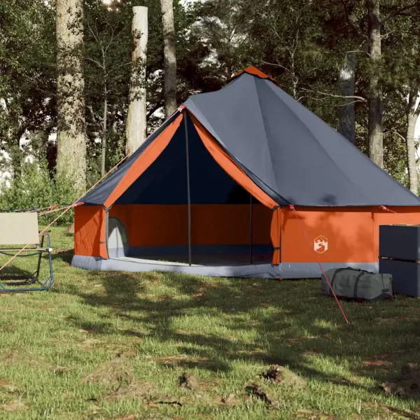Veekindel tipi peretelk 6 inimesele, hall ja oranž, 305 x 305 x 200 cm – 3