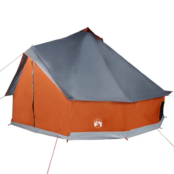 Veekindel tipi peretelk 6 inimesele, hall ja oranž, 305 x 305 x 200 cm – 6
