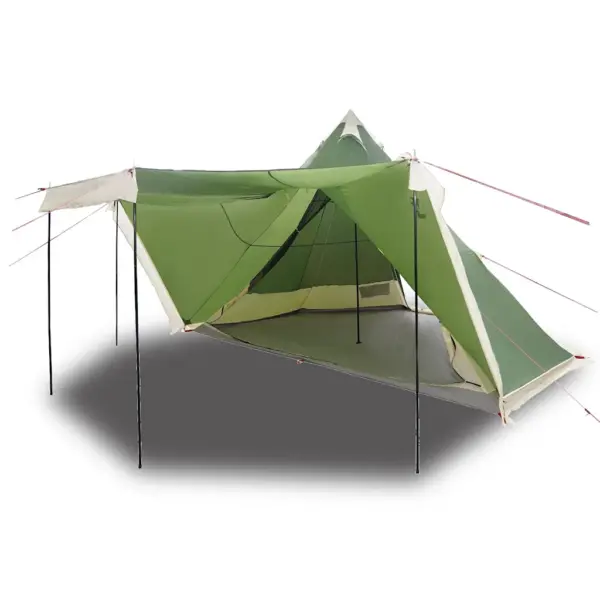 Roheline veekindel tipi peretelk 8 inimesele, PU-polüester, 486 x 486 x 280 cm – 2