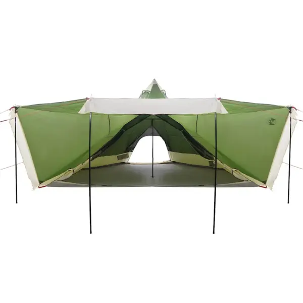 Roheline veekindel tipi peretelk 8 inimesele, PU-polüester, 486 x 486 x 280 cm – 6