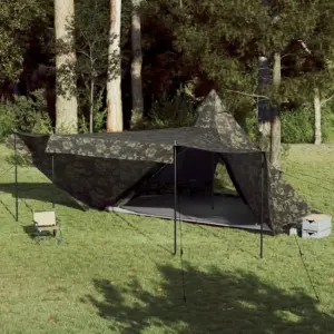 Veekindel tipi peretelk varikatusega, kamuflaaž, 8 inimesele, 486 x 486 x 280 cm