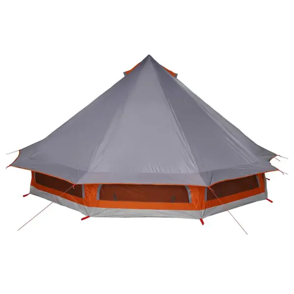 10-kohaline tipi peretelk katusega, hall ja oranž, taft, 508 x 470 x 300 cm – 6
