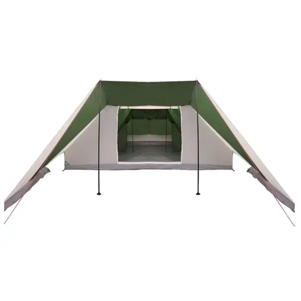 Tipi stiilis peretelk katusega, roheline taft, 12-le, 660 x 456 x 200 cm – 4