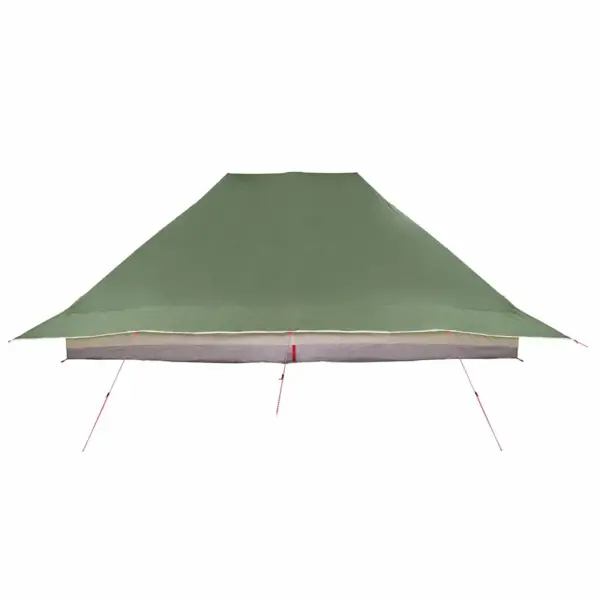 Tipi stiilis peretelk katusega, roheline taft, 12-le, 660 x 456 x 200 cm – 6