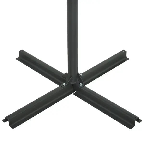 Topeltkatusega päikesevari alumiiniumpostiga, sinine, 460 x 270 cm – 9