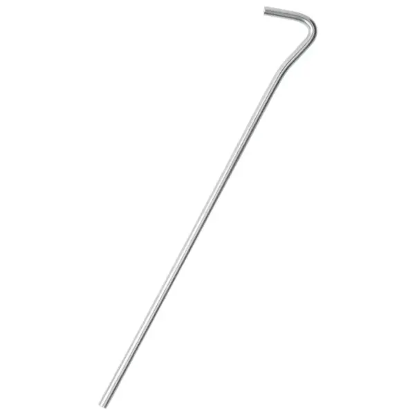 Tsingitud terasest telgivaiad konksuga, 23 cm, Ø 5 mm, 50 tk - 2