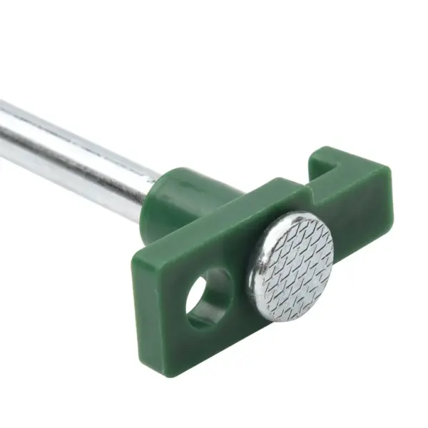 Tsingitud terasest telgivaiad PP-peaga, 24 tk, 25 cm, 7 mm - 5