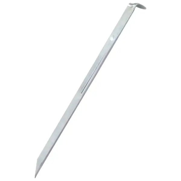 Tsingitud terasest telgivaiad, 24 tk, 30 cm, Ø20 mm, hõbedane - 2