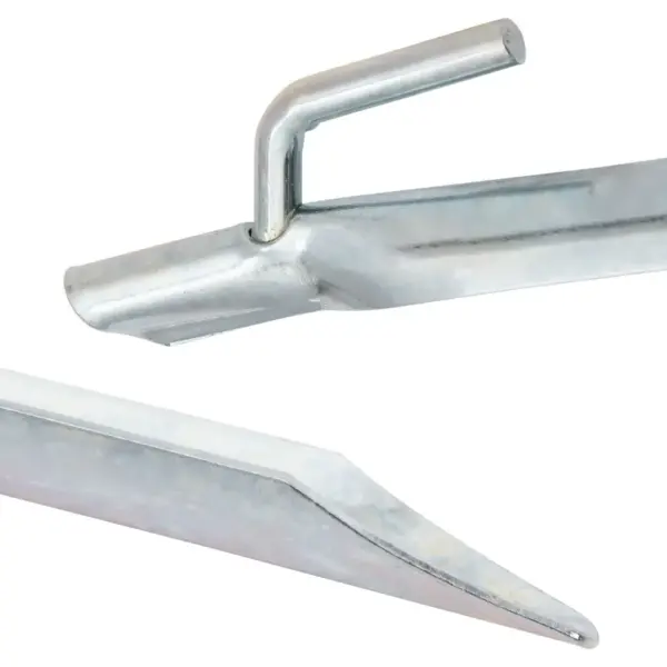 Tsingitud telgivaiad konksuga, 24 tk, 25 cm, hõbedased, Ø 20 mm – 5
