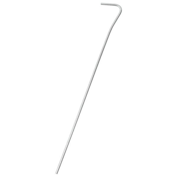 Tsingitud terasest telgivaiad konksuga, 23 cm, 3 mm, 50 tk – 2