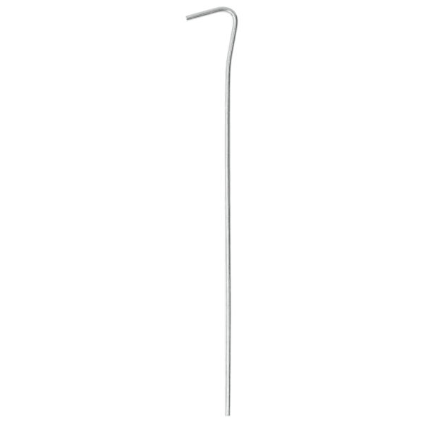 Tsingitud terasest telgivaiad konksuga, 23 cm, 3 mm, 50 tk – 3