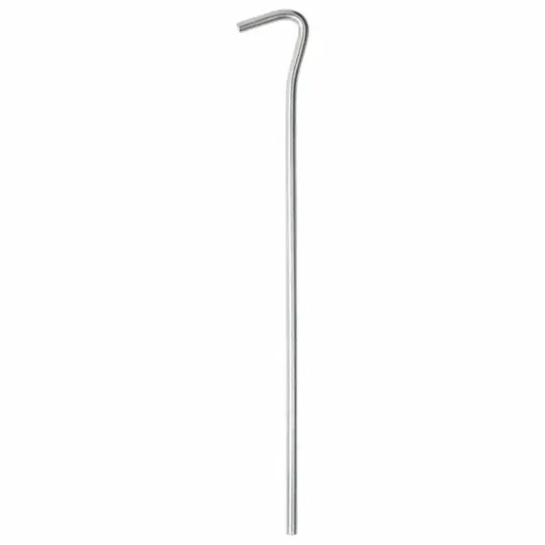 Tsingitud terasest telgivaiad konksuga, 25 tk, 23 cm, 5 mm – 3