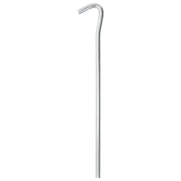 Telgivaiad tsingitud terasest, 25 tk, 23 cm, Ø 7 mm, hõbedased – 3