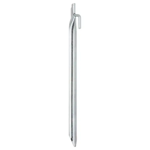 Telgivaiad konksuga, 24 tk, 29,5 cm, tsingitud teras, hõbedane – 2