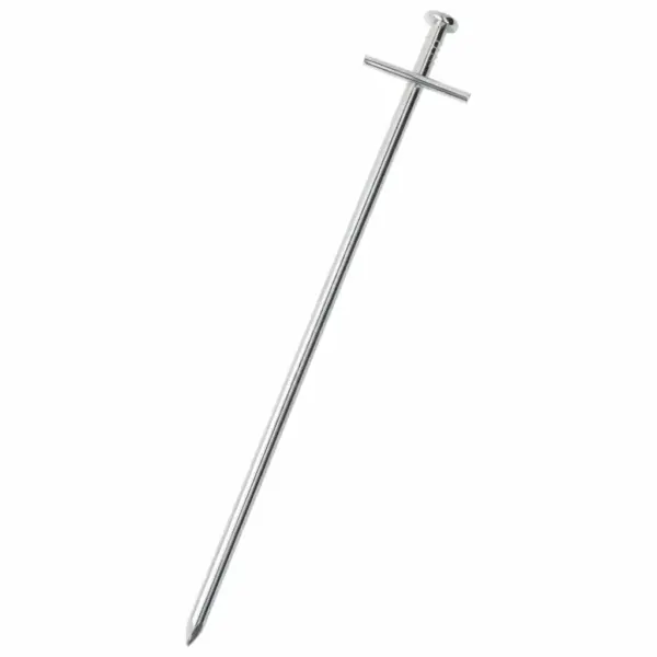 Tsingitud terasest telgivaiad T-peaga, 23 cm, 24 tk – 2