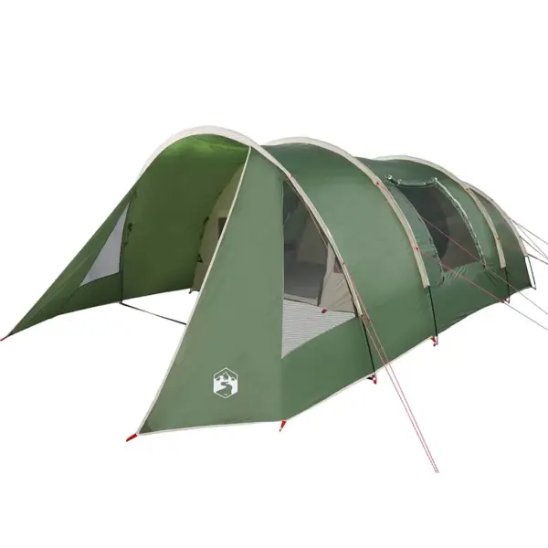Vettpidav tunnelitelk 5 inimesele verandaga, roheline / valge, 805 x 405 x 211 cm – 2