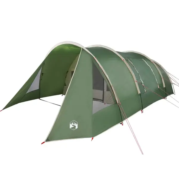 Vettpidav tunnelitelk 5 inimesele verandaga, roheline / valge, 805 x 405 x 211 cm – 4
