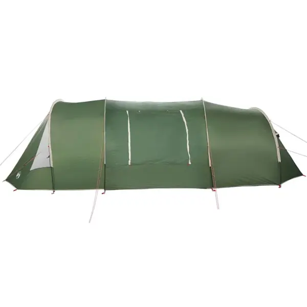 Vettpidav tunnelitelk 5 inimesele verandaga, roheline / valge, 805 x 405 x 211 cm – 7