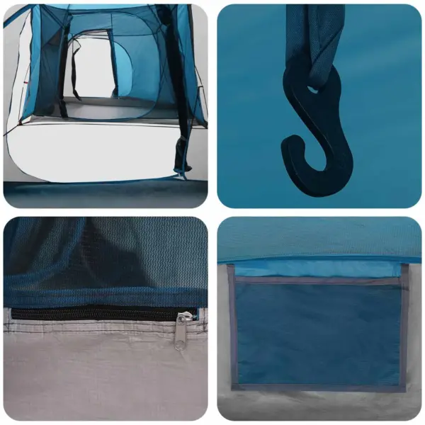 Tunnelitelk sinine 520 x 260 x 175 cm, 185T polüester, veekindel – 8