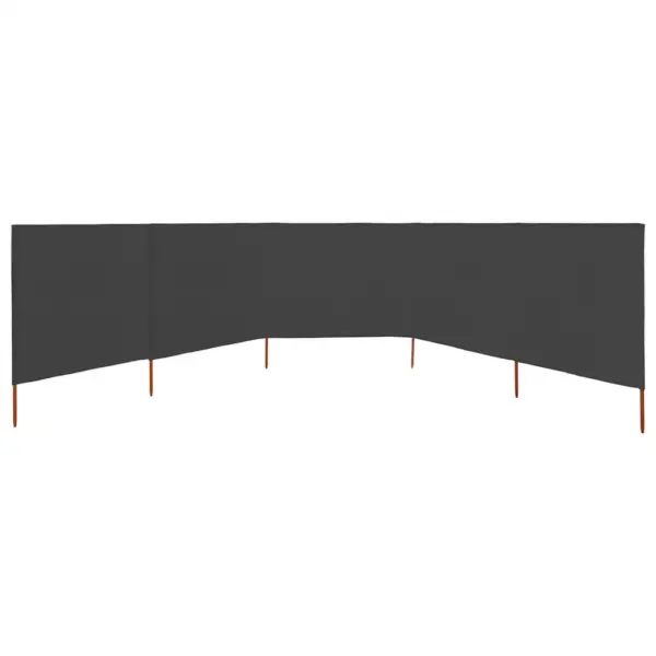 Tuulekaitse sein 6 paneelist, antratsiithall, 600 x 120 cm - 3
