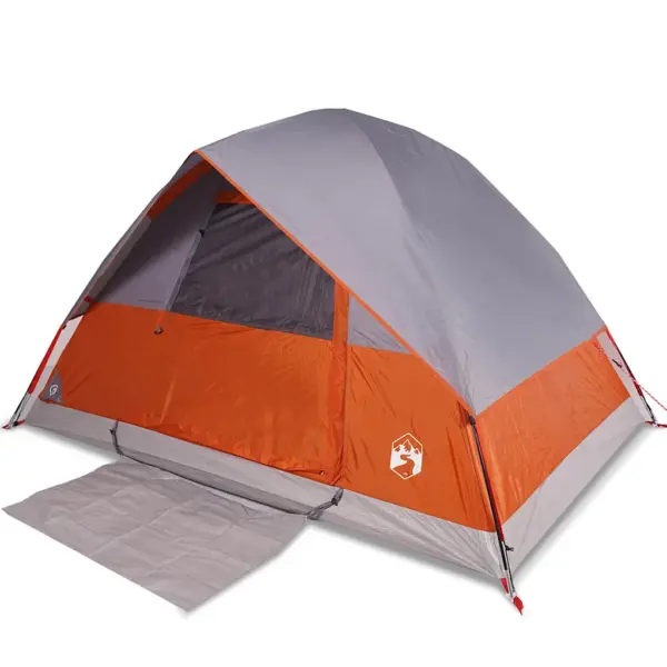 Veekindel 2 inimese kuppeltelk, oranž matkatelk, 215 x 150 x 127 cm – 2