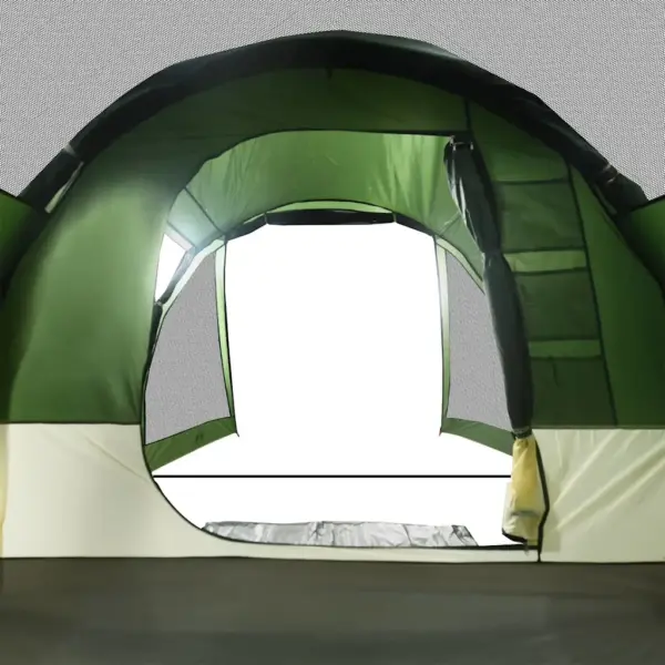 Veekindel 4-kohaline tunneltelk verandaga, roheline, 483 x 250 x 180/185 cm – 11